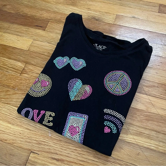 4/$25 The Children’s Place Graphic Short Sleeve T-Shirt Size XXL 16 - Picture 3 of 8